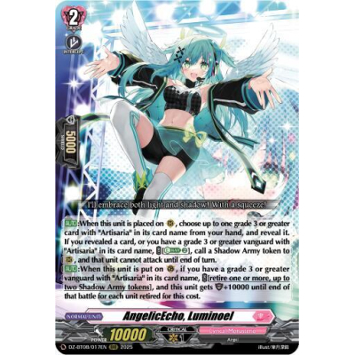 AngelicEcho, Luminoel - Cardfight Vanguard - Big Orbit Cards