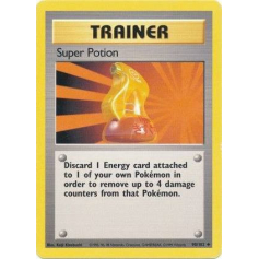 Super Potion (Unlimited Edition) - Base Set - Pokemon