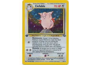 英語版初期　ポケモンカード　Clefable holo Clefable (Reverse Holo) U 036/165 SV2a Pokémon Card 151