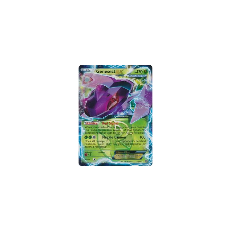 Pokemon - Genesect-EX (11) - Plasma Blast - Holo 