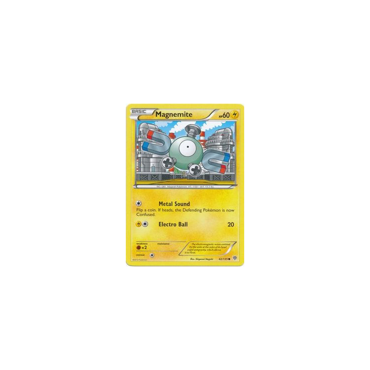 Magnemite - Plasma Storm - Pokemon Magnemite - Plasma Storm - Pokemon