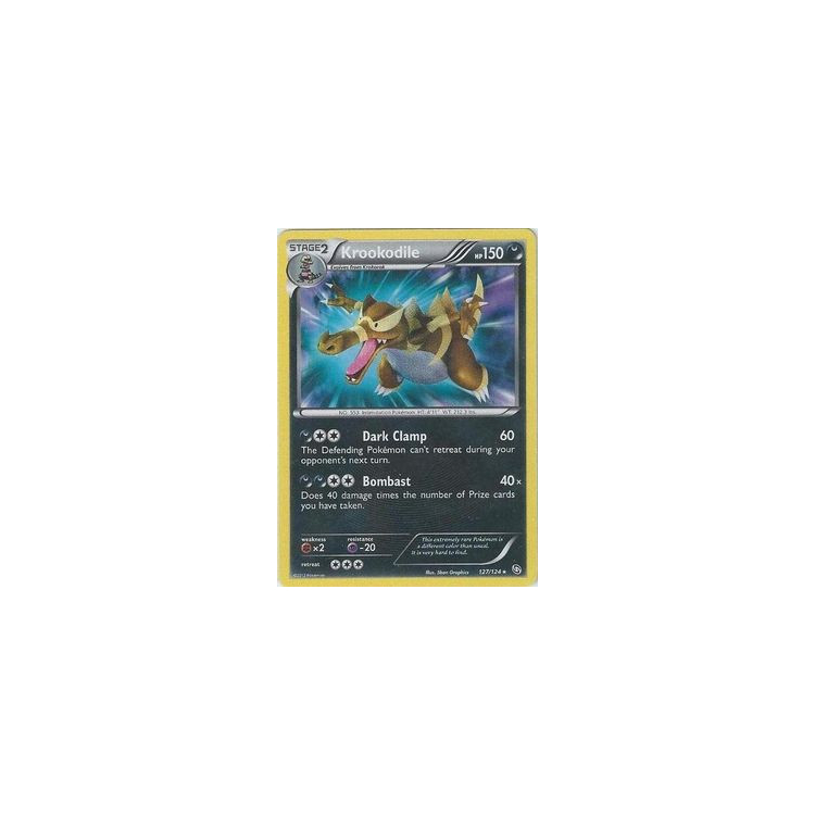Krookodile (Full Art) - Dragons Exalted - Pokemon Krookodile (Full Art) - Dragons Exalted - Pokemon