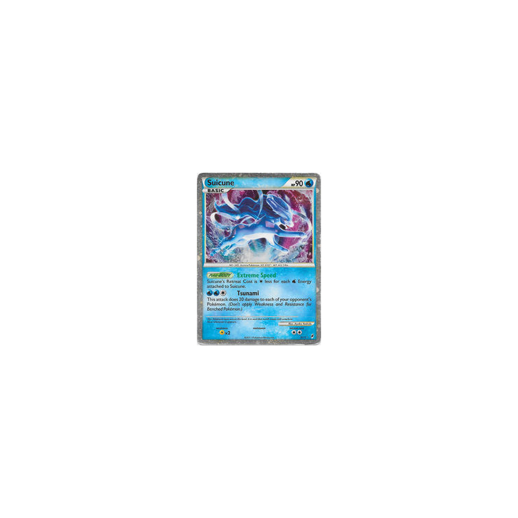 Suicune (Shiny Holo) Call of Legends Big Orbit Cards