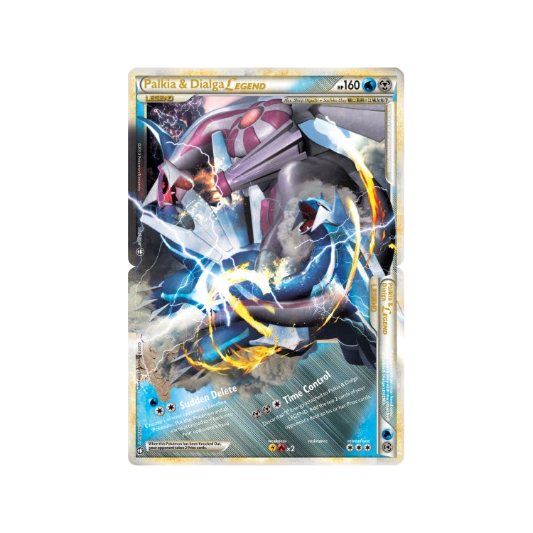 ポケモンカードゲーム PCG - Palkia & Dialga LEGEND L3 1ED 本日限定値下げ パルキア&ディアルガ LEGEND 1st ED ポケモン