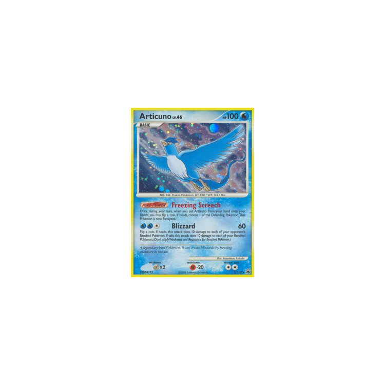 Articuno (Reverse Holo) Majestic Dawn Big Orbit Cards