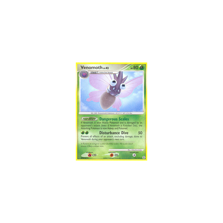 Venomoth - Secret Wonders - Pokemon Venomoth - Secret Wonders - Pokemon