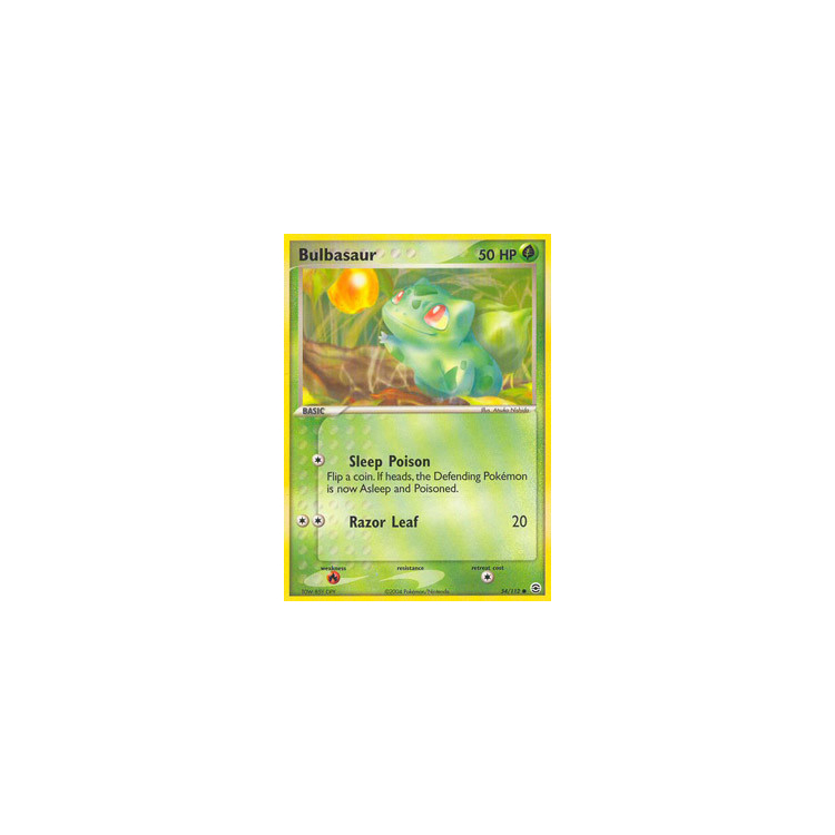 Bulbasaur (Reverse Holo) - EX FireRed & LeafGreen - Pokemon Bulbasaur (Reverse Holo) - EX FireRed & LeafGreen - Pokemon