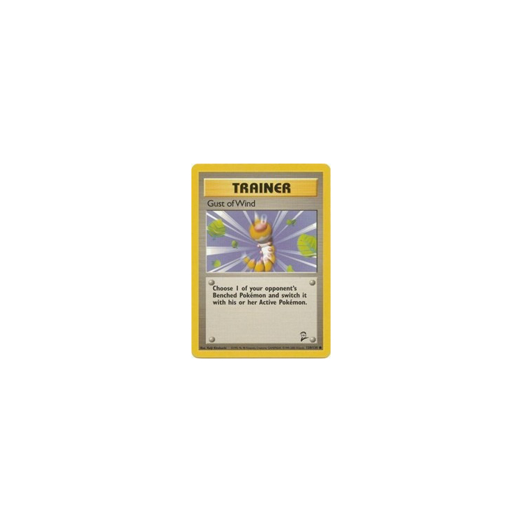 Gust of Wind - Base Set 2 - Pokemon Gust of Wind - Base Set 2 - Pokemon