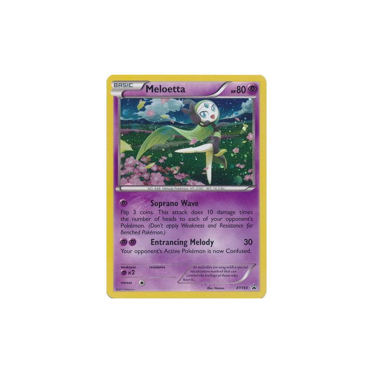 Meloetta (XY193) [XY: Black Star Promos]