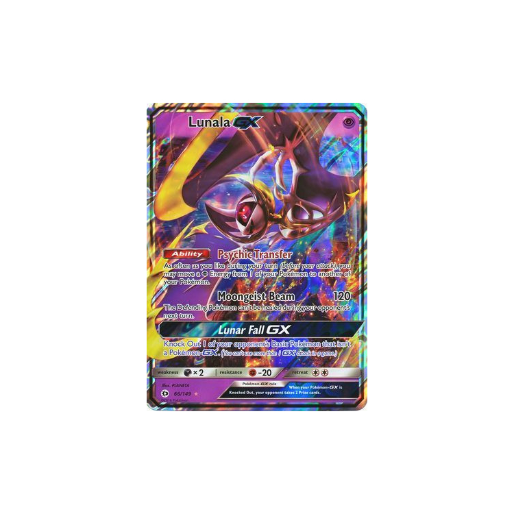 Lunala GX - 66/149 - Jumbo Cards - Pokemon